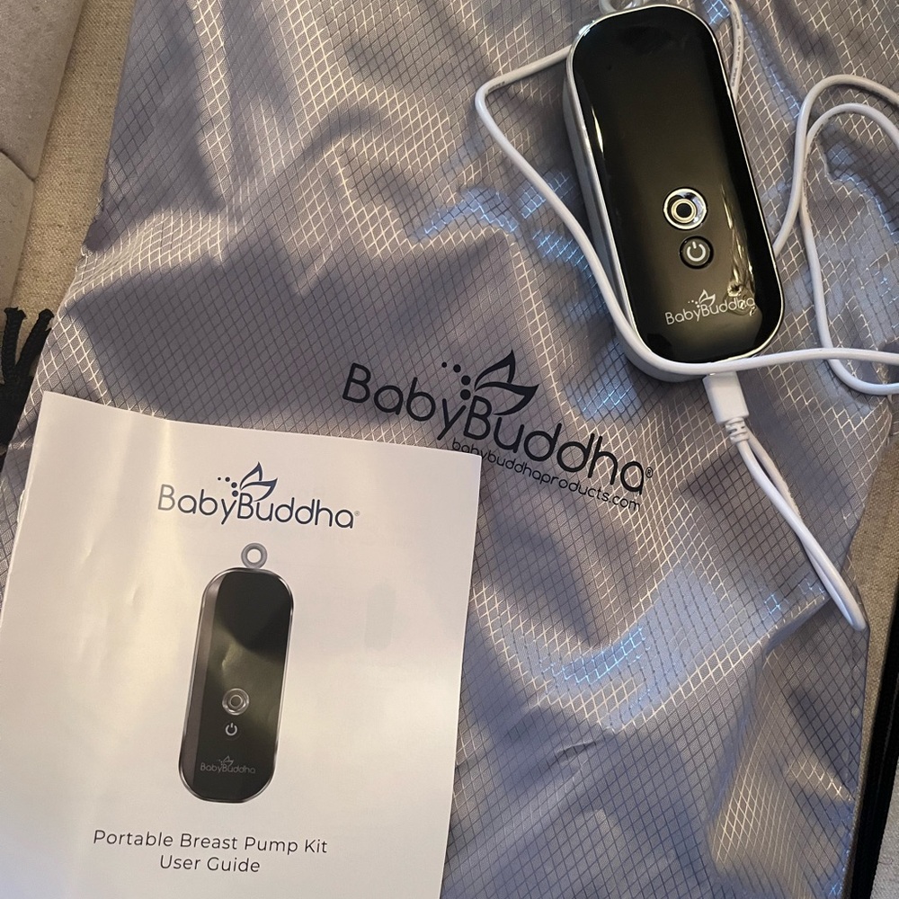 BabyBuddha 2.0 Portable Breast Pump Kit - Black